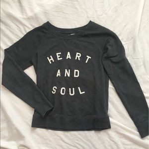NWOT Heart & Soul Sweater